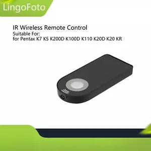 IR Wireless Remote Control for Pentax K7 K5 K200D K100D K110 K20D K20 KR LC7105b - Picture 1 of 11