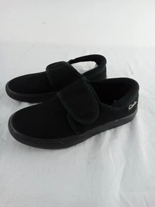Clarks Unisex Kids Shoes UK12 F Hoper Run Black Fabric School PE New F2 - Picture 1 of 9