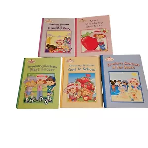 Strawberry Shortcake Konvolut 5 Hardcover Bücher Vintage - Bild 1 von 5