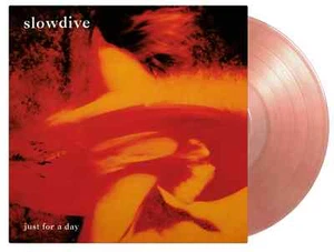 Slowdive - Just For A Day Red Marbled Coloured Vinyl LP - Picture 1 of 4
