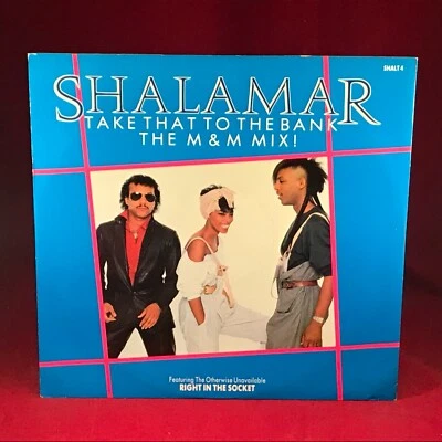 SHALAMAR Take That To The Bank 1986 UK 12" Vinyl Single M&M Extended Remix - Image 1 of 3