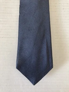 Bert Pulitzer Marshall Field's Men's Necktie Tie Silk Blue Gray Dots Pattern - Picture 1 of 6