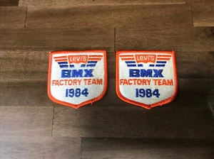 Vintage 1984 Levi's LEVIS BMX Factory Team Patch GT VDC RRS JMC Hardee's - Picture 1 of 5