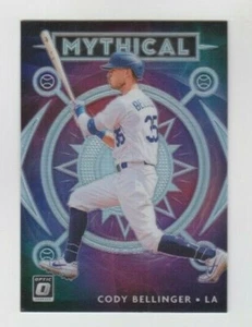 Cody Bellinger 2020 DONRUSS OPTIC "MYTHICAL" PRIZM #M-5 LOS ANGELES DODGERS - Picture 1 of 1