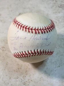 Frank Howard Signed OAL Baseball Senators Inscribed HR King JSA COA Authentic - Picture 1 of 2