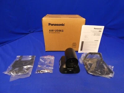 Panasonic AW-UE4K Black HDMI 4KPTZ Camera w/ Original Box, Mount Kit - Image 1 of 4