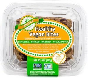 Alyssa’s Vegane Haferflocken-Häppchen ⎸ Glutenfreie Kekse, gesunde Snacks vom Backen - Bild 1 von 3