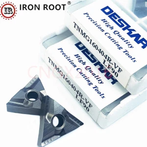 DESKAR 50P TNMG160404R-VF LF90 CNC metal lathe Tool Cermet Turning Insert Steel - Picture 1 of 6