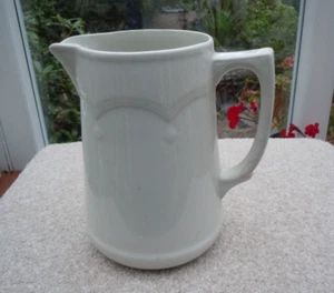 Rare Early Vintage Adams Large Pottery Jug 2 Pint 18cm Tall - Picture 1 of 7
