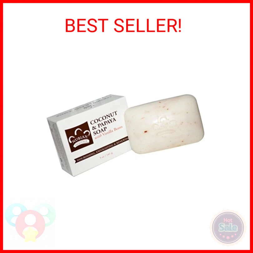 Nubian Heritage Soap Bar Coconut Papaya - Image 1 of 1