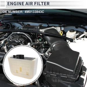 Car Engine Air Filter No.4M0133843C for Audi Q7 2017-2024 1 Pcs Long life - Picture 1 of 7