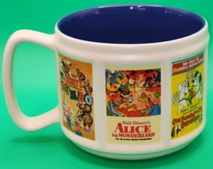 Disney Classic Movie Poster Mug Cup Excellent - Picture 1 of 7