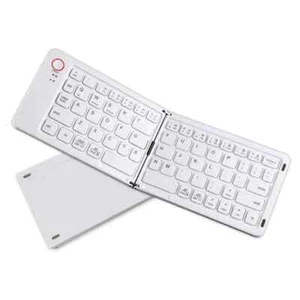 Portable Wireless Bluetooth Foldable Keyboard Windows Android iOS Tablet Phone - Picture 1 of 4