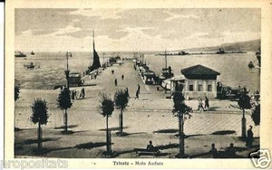 ts 107 Anni 30 Molo Audace - non viagg - FP - Ed.Carlo Glessich Trieste - Bild 1 von 1