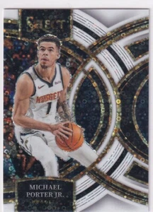 2023-24 Panini Select NBA No. 178 Michael Porter Jr. White Disco Prizm 55/75 - Bild 1 von 2