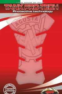 MV AGUSTA CLEAR MOTORCYCLE TANK PROTECTOR PAD PROTECK MADE IN ITALY - Picture 1 of 6