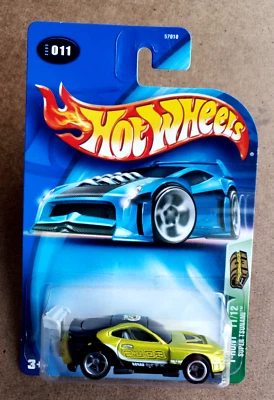 2003 Hot Wheels SUPER TSUNA T-HUNT 11/12 Olive Green TREASURE HUNTS #11 1:64 CM5 - Image 1 of 4