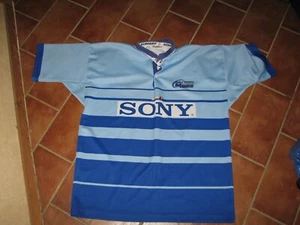 Vintage Rugby Australian team Parramatta two blues jersey shirt trikot maillot - Foto 1 di 2