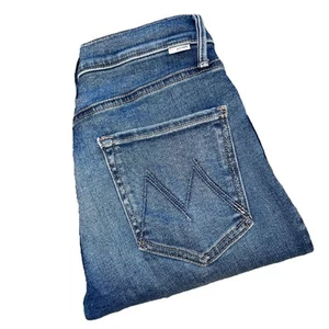Mother Jeans The Runaway Whats Your Sign Blau Größe 26 Schlag Mid Rise - Bild 1 von 8