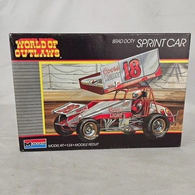 Monogram Brad Doty Sprint Car World Outlaws 1/24 Scale Plastic Model Kit - Image 1 of 4