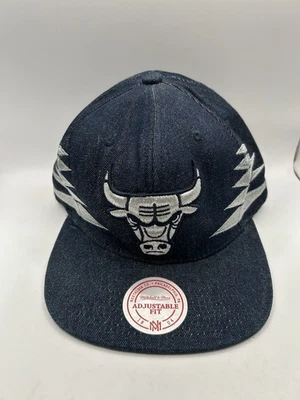 Boné Snapback Chicago Bulls Mitchell and Ness Diamond Denim NBA - Imagem 1 de 4