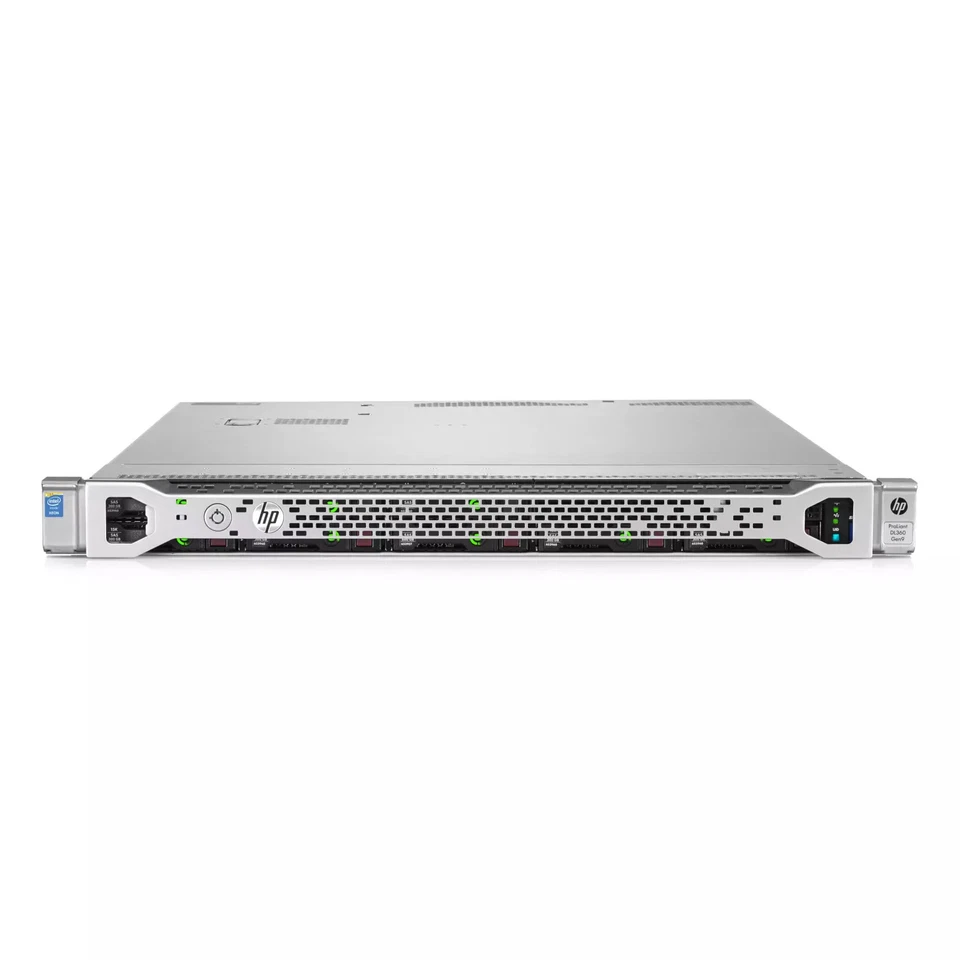 HPE ProLiant DL360 Gen9 8SFF: 2x Xeon E5-2620 v4, 32GB DDR4, H240 SAS, G9 - Immagine 1 di 2