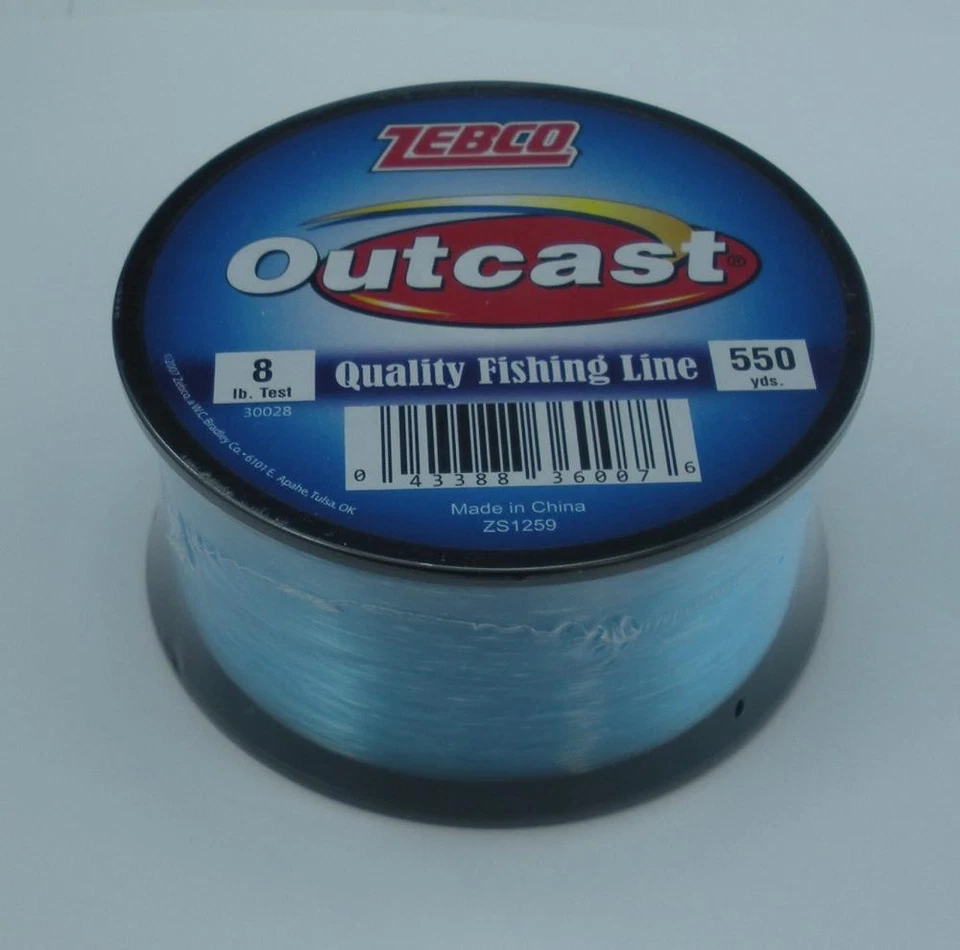 Zebco 2110011 30028 Outcast Line 8 lb. Test 550 Yd. - Image 1 of 1