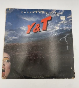 Y&T - Earthshaker - 12" Vinyl Schallplatte LP - 1981 A&M UK 1. Druck Rock komplett - Bild 1 von 7