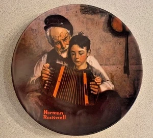 Norman Rockwell's "The Music Maker" Decorative Plate - The Bradford Exchange - Picture 1 of 9