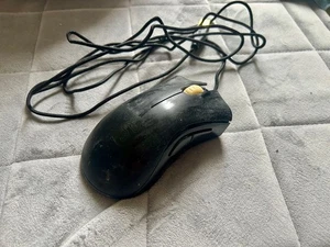 Razer 3500DPI DeathAdder Gaming Mouse 3500dpi Left-Handed Black - Picture 1 of 2