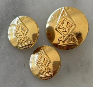 (3) AUSTIN REED Designer Blazer Jacke Gold Metallknöpfe Schaft Signiert - Bild 1 von 7