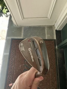 TaylorMade HI-TOE RAW Wedge Gap GW 52° Steel Stiff Flex Right 35.25in - Picture 1 of 6