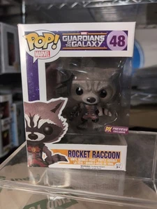 Funko Pop! Vinyl: Marvel - Rocket Raccoon (Ravager Suit) (Flocked) #48 - Bild 1 von 7