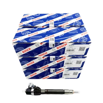 6x 0445110193 Inyectores de combustible para Bosch 2005-06 Mercedes-Benz 3,2 L W211 E320 CDI Foto 1 de 4