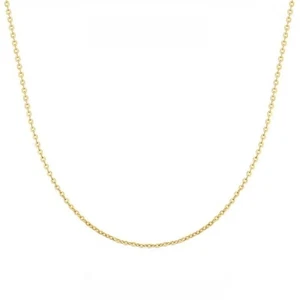 14K Yellow Gold Rope Chain Pendant Necklace - Select Your Ideal Width in 14-2... - Picture 1 of 5