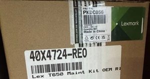 40X4724 - Lexmark T650 Series Printer Maintenance Kit (110V Type-1 Fuser) - Afbeelding 1 van 1