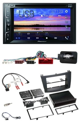Pioneer Bluetooth 2DIN USB DVD DAB Lenkrad Autoradio für Mazda 3 09-13 Can-Bus - Bild 1 von 4