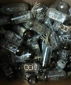 1 pcs IV-11 ИВ-11 Nixie tube Soviet Vintage indicators tube Test - Picture 1 of 4