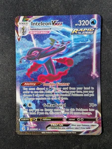 Inteleon VMAX - 266/264 Fusion Strike (Pokemon) Alternate Art Secret Rare - Foto 1 di 2