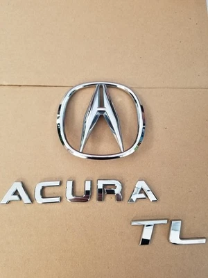 Juego emblema tapa maletero trasero Acura TL 2009 2010 2011 2012 2013 2014 FABRICANTE DE EQUIPOS ORIGINALES Foto 1 de 2