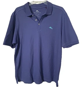 Tommy Bahama HERREN SUPIMA BAUMWOLLE POLYESTER PIQUE LILA POLOSHIRT GRÖSSE MEDIUM - Bild 1 von 4