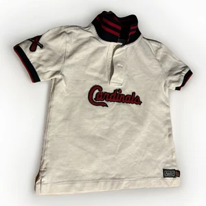 St. Louis Cardinals Ralph Lauren Poloshirt Kleinkind Größe 3T weiß Knopfleiste Kragen - Bild 1 von 18