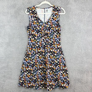 Title Nine On The Rocks ärmelloses Kleid Gr. M mehrfarbig Blumen Reißverschlusstaschen - Bild 1 von 9