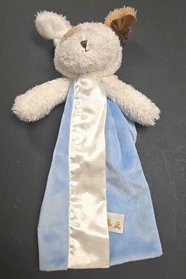 Bunnies by the Bay Skipit Cachorro Perro Bebé Manta de Seguridad Lovey Azul Blanco 12" Foto 1 de 4