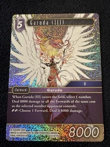 Final Fantasy TCG Garuda (III) Hidden Hope 22-077H Foil Hero - Picture 1 of 4