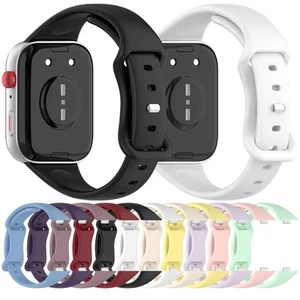 Silicone Watch Strap Bracelet Butterfly Buckle for Huawei Watch Fit 3/4/4 Pro - Picture 1 of 24