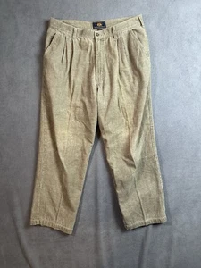 Vintage Route 66 Corduroy Pants Khaki Beige Men’s 36x30 90s Y2K - Picture 1 of 3