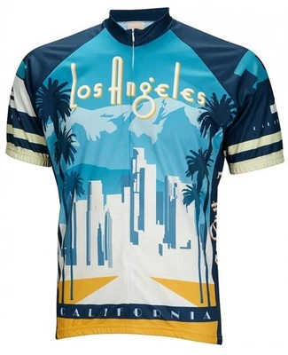 Los Angeles Men's Cycling Jersey (S, M, L, XL, 2XL, 3XL) - Image 1 of 3