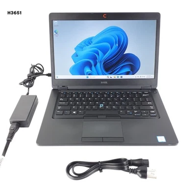 Dell Latitude 5490 14” FHD Laptop i5-8350U 8GB RAM 256GB SSD Windows 11 Pro - Image 1 of 4