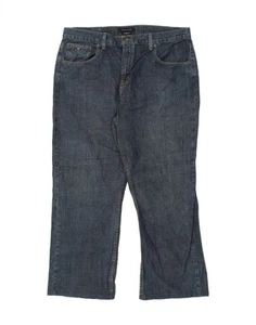 TOMMY HILFIGER Mens Classic Fit Straight Jeans W38 L28 Blue Cotton CU67 - Picture 1 of 3